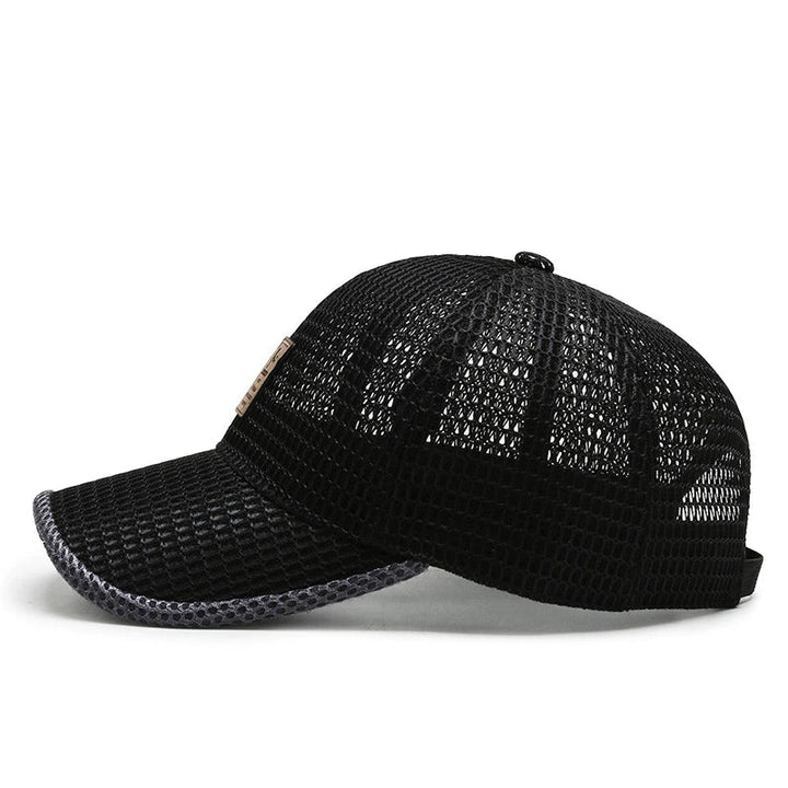 The Ultimate Breathable Cap for Summer - AeroBreeze-Black-State of Style