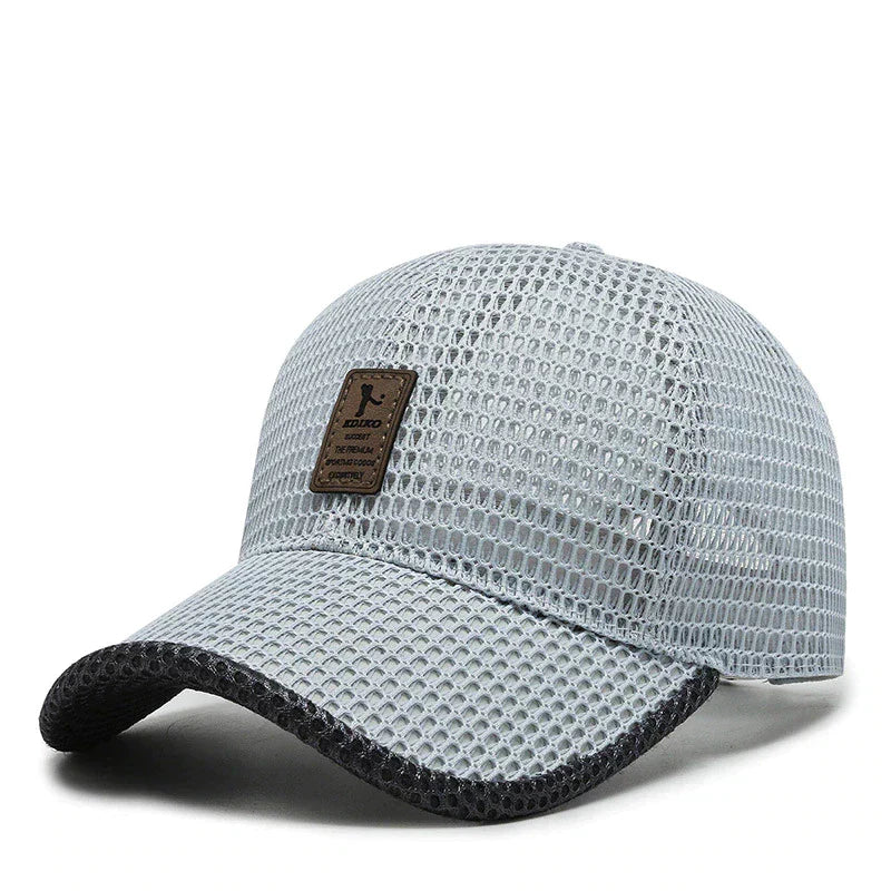 The Ultimate Breathable Cap for Summer - AeroBreeze-Light Grey-State of Style