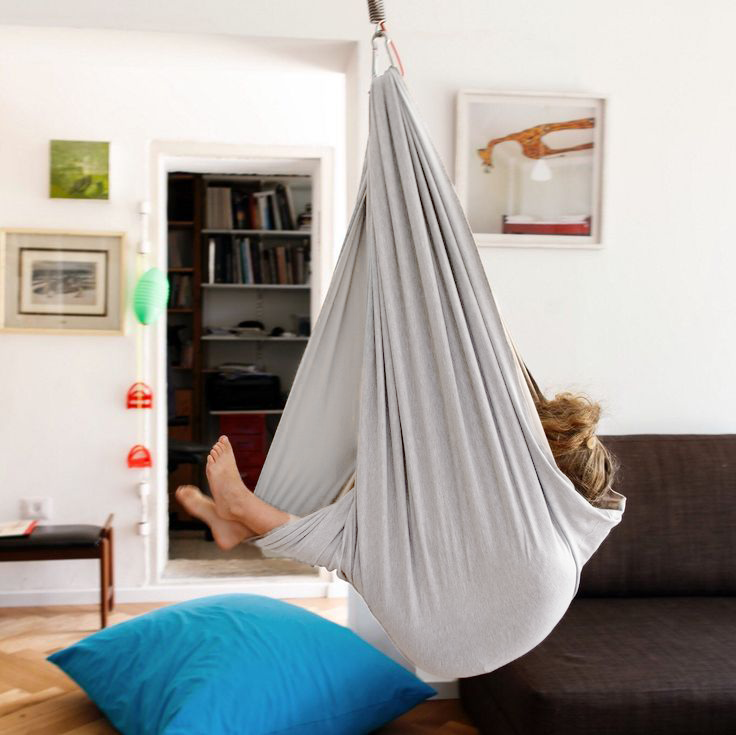 Therapy Hammock for Children - ZenNest-Grey-State of Style