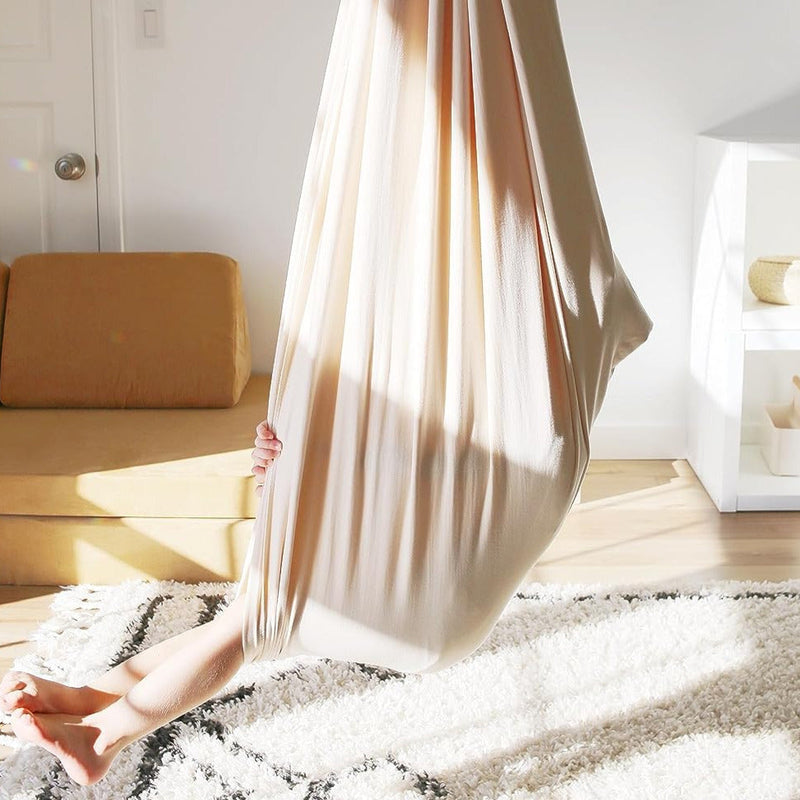 Therapy Hammock for Kids - ZenNest-Beige-State of Style