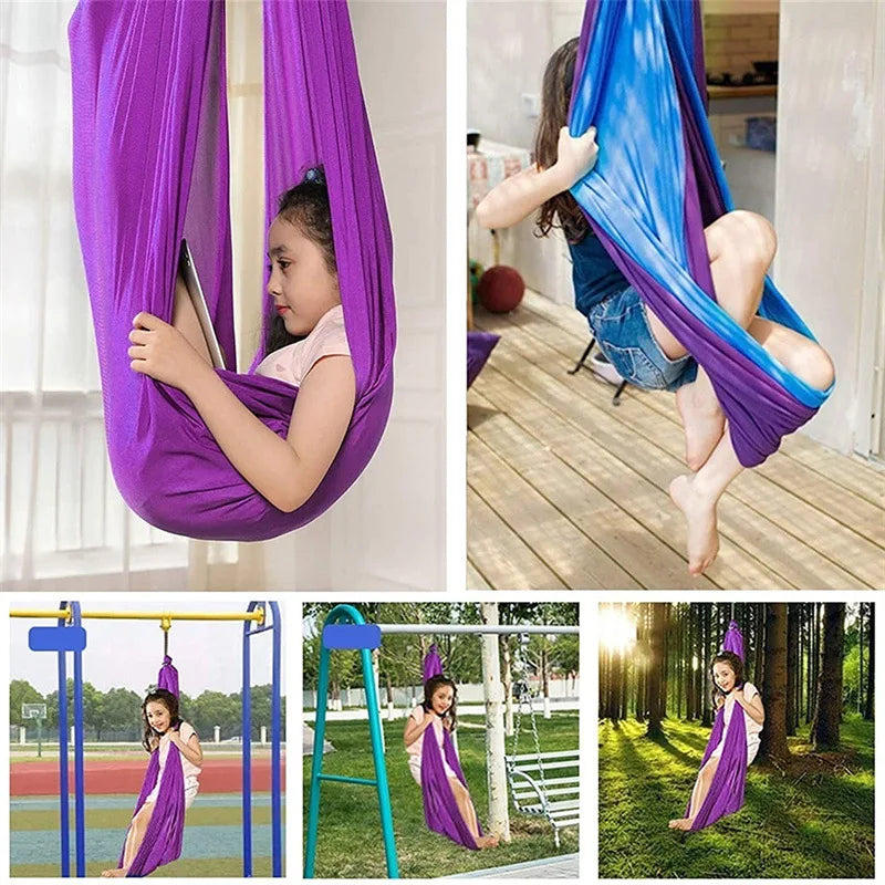Therapy Hammock for Kids - ZenNest-Blue-State of Style