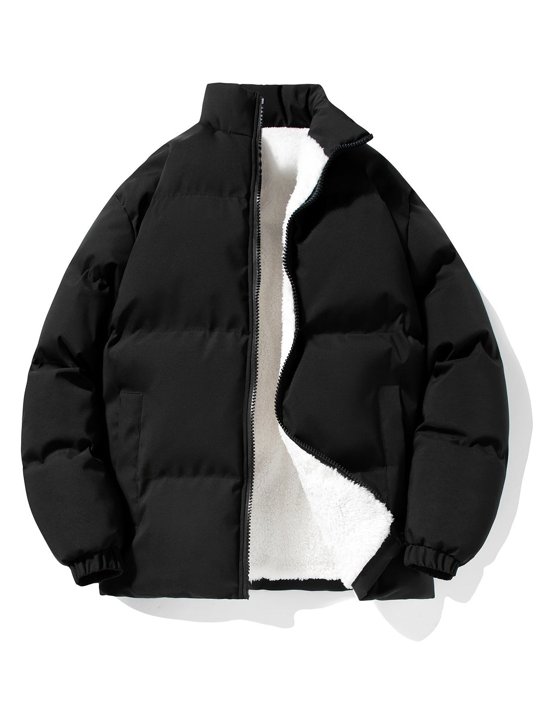 Thermal Jacket with Fleece Lining for Men - Derek-Black-XS-State of Style