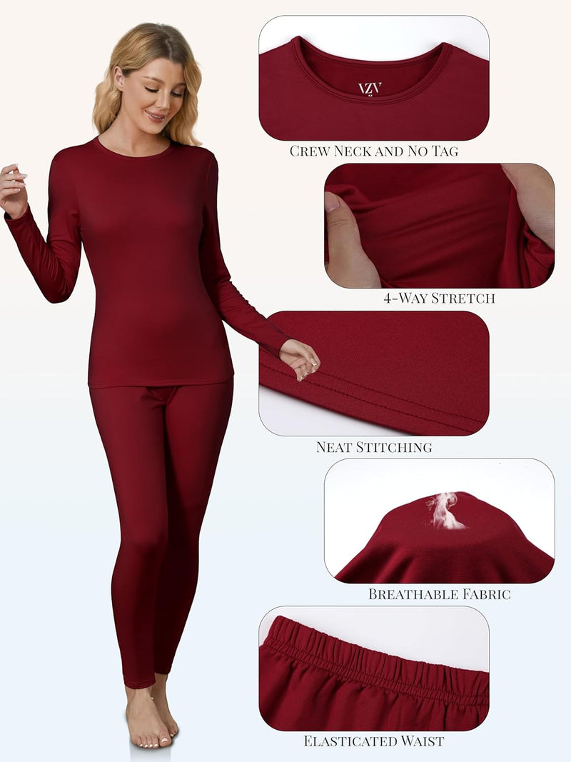 Thermal Underwear for Women - Sophie-Black-XS-State of Style