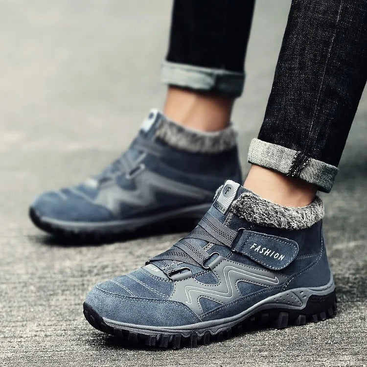 Thermal Unisex Hiking Shoes - AlpineWarm-Black-3-State of Style