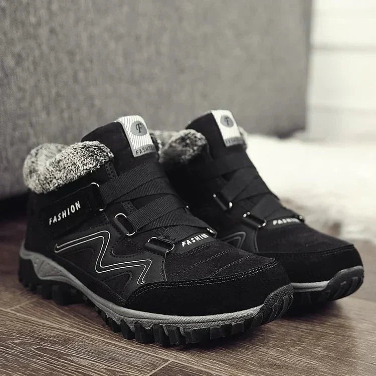 Thermal Unisex Hiking Shoes - AlpineWarm-Black-3-State of Style