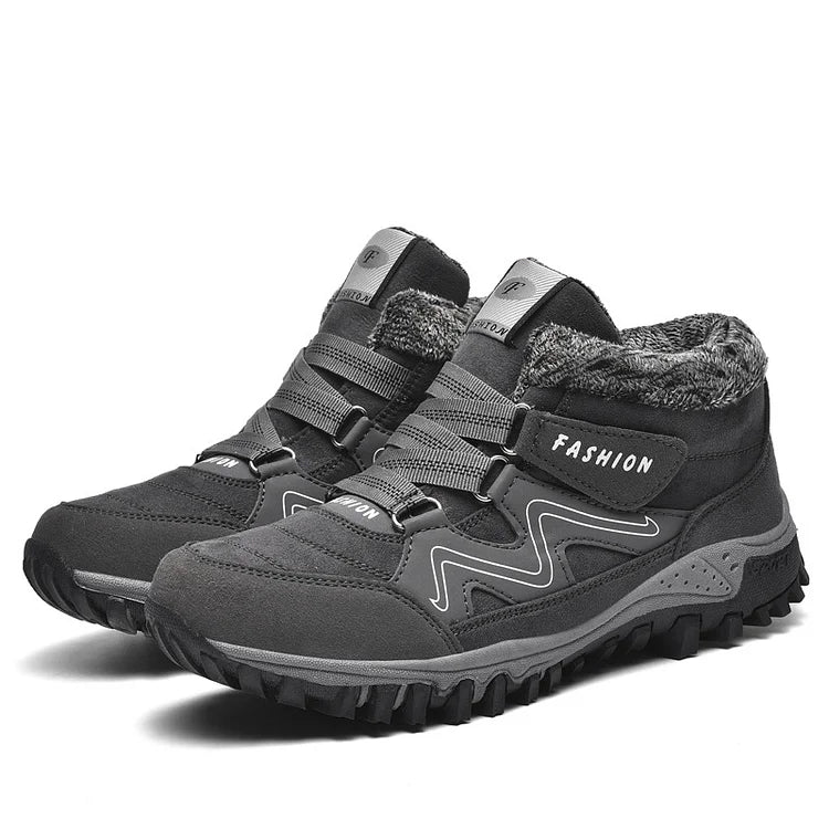Thermal Unisex Hiking Shoes - AlpineWarm-Grey-3-State of Style