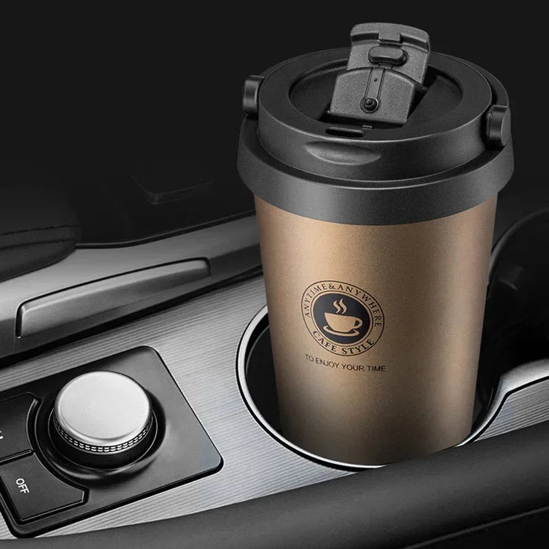 ThermaSip Travel Coffee Mug-Black-State of Style