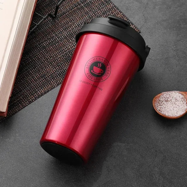 ThermaSip Travel Coffee Mug-Red-State of Style