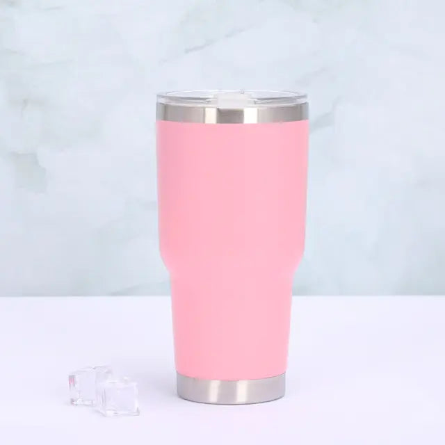 Thermo mug with sliding lid - TempTraveler-Pink-State of Style