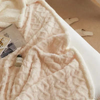 Thick Winter Lambswool Blanket - WarmWool-White-70x100cm-State of Style