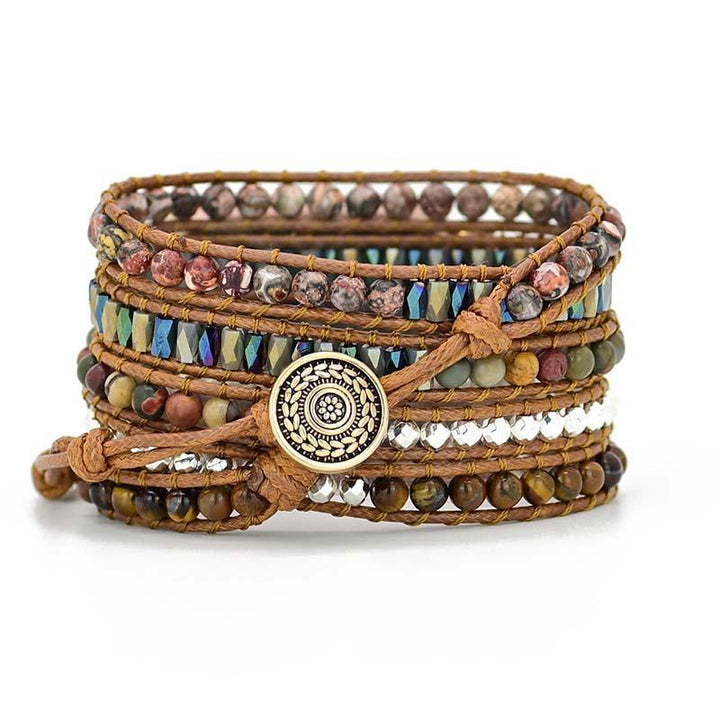 Tiger's Eye Empowering Apple Watch Band - Orion-S (14-16 cm)-State of Style