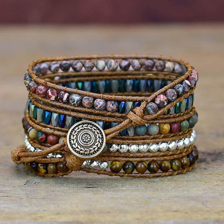 Tiger's Eye Empowering Apple Watch Band - Orion-S (14-16 cm)-State of Style
