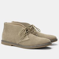 Timeless Desert Boots in Vintage Style for Men - Hugo-Suede Khaki-6-State of Style