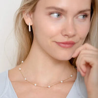Timeless Golden Pearl Necklace - Serena-State of Style