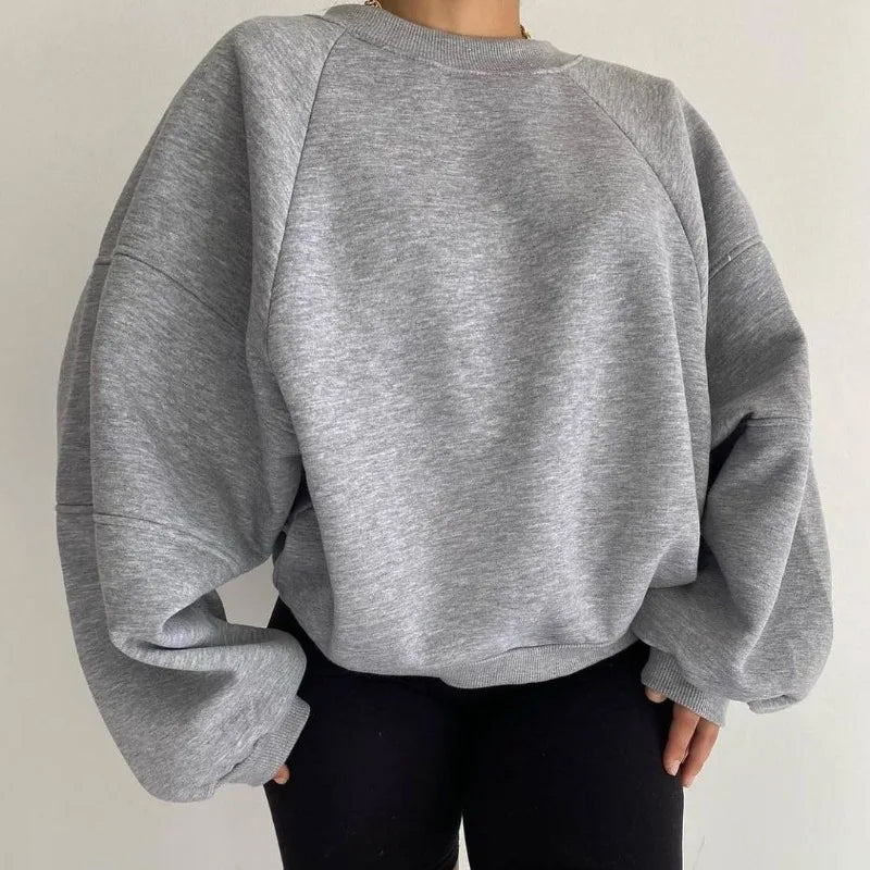 Timeless Ladies Sweater - Elise-Grey-S-State of Style