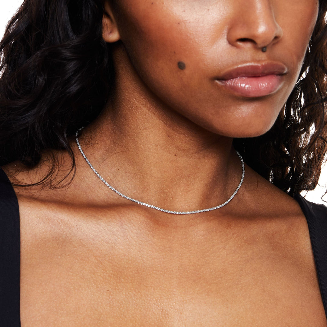 Timeless Necklace - Amaya-Silver-State of Style