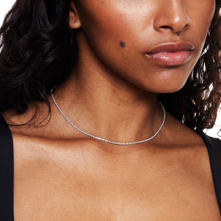 Timeless Necklace - Amaya-Silver-State of Style