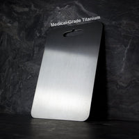 Titanium Cutting Board Without BPA or Microplastics - PureSteel-S (30 cm x 20 cm)-State of Style