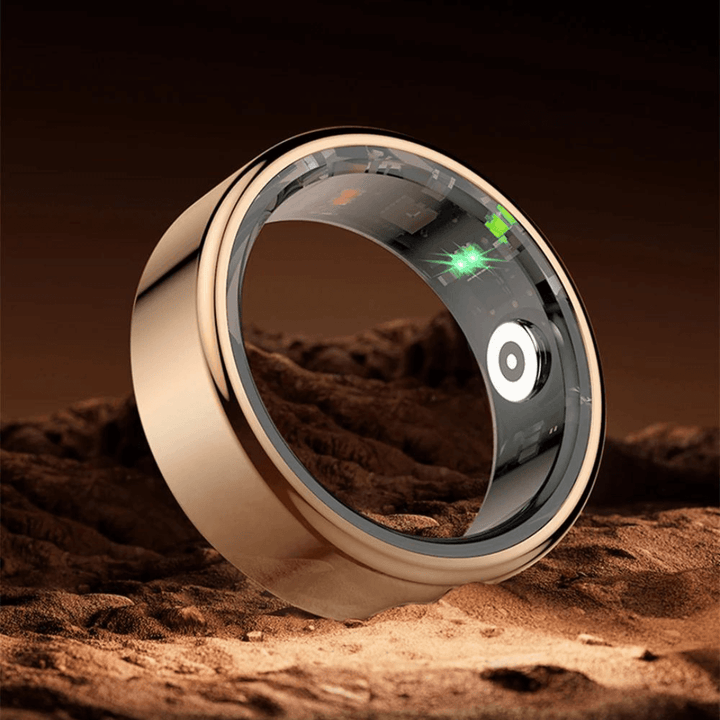 Titanium Health Tracker Ring - VitaRing-Black-18.1mm-State of Style