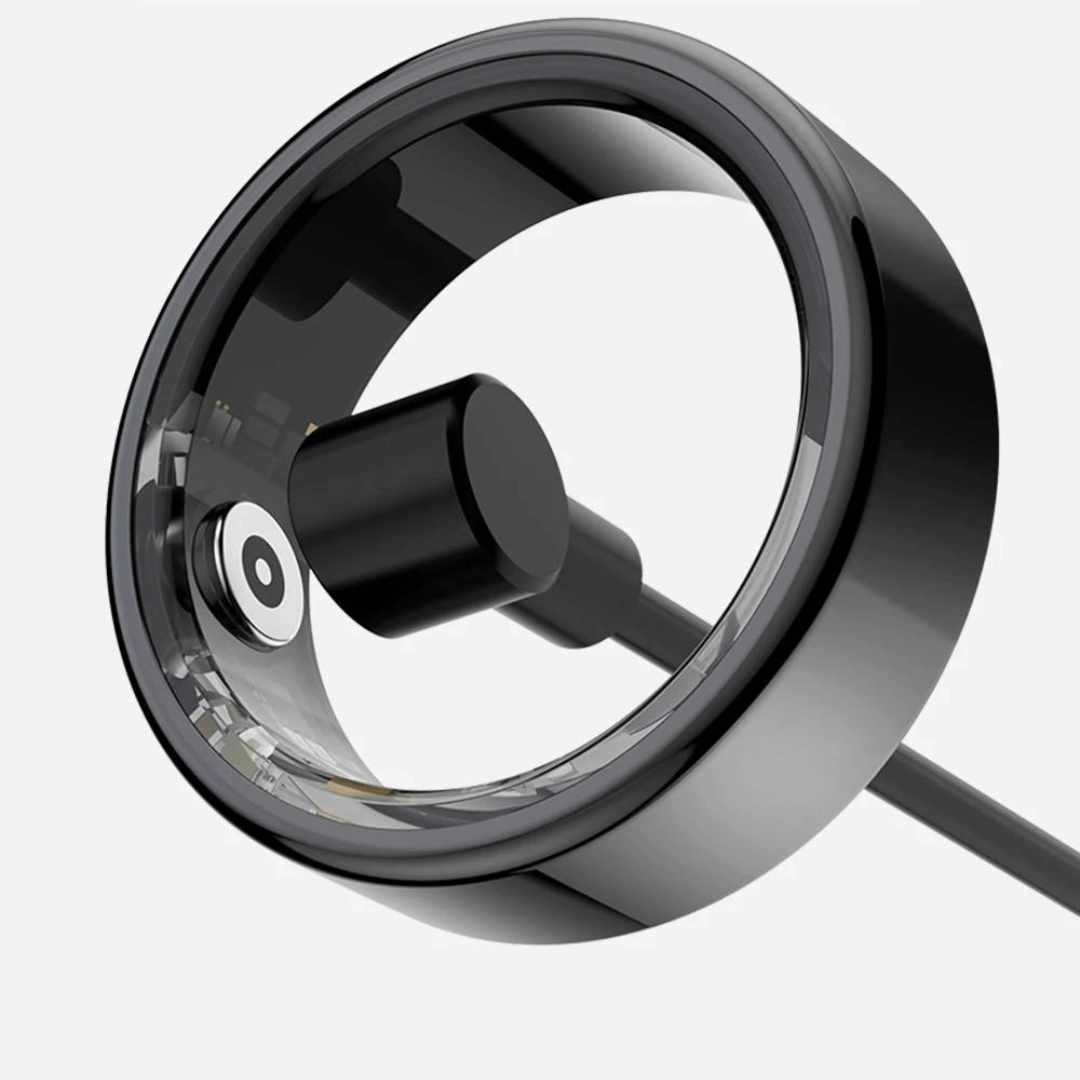 Titanium Health Tracker Ring - VitaRing-Black-18.1mm-State of Style