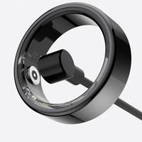 Titanium Health Tracker Ring - VitaRing-Black-18.1mm-State of Style