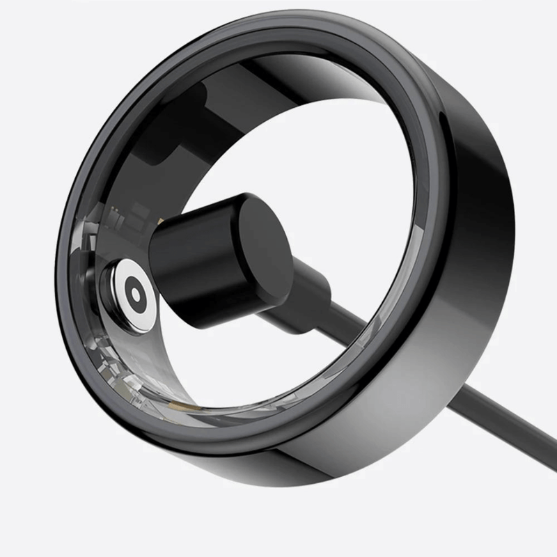 Titanium Health Tracker Ring - VitaRing-Black-18.1mm-State of Style