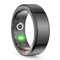 Titanium Health Tracker Ring - VitaRing-Black-18.1mm-State of Style