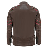Titanium Rogue Leather Jacket - Hugh-Black-S-State of Style