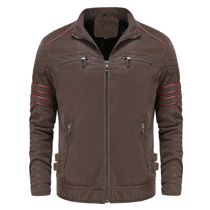 Titanium Rogue Leather Jacket - Hugh-Black-S-State of Style
