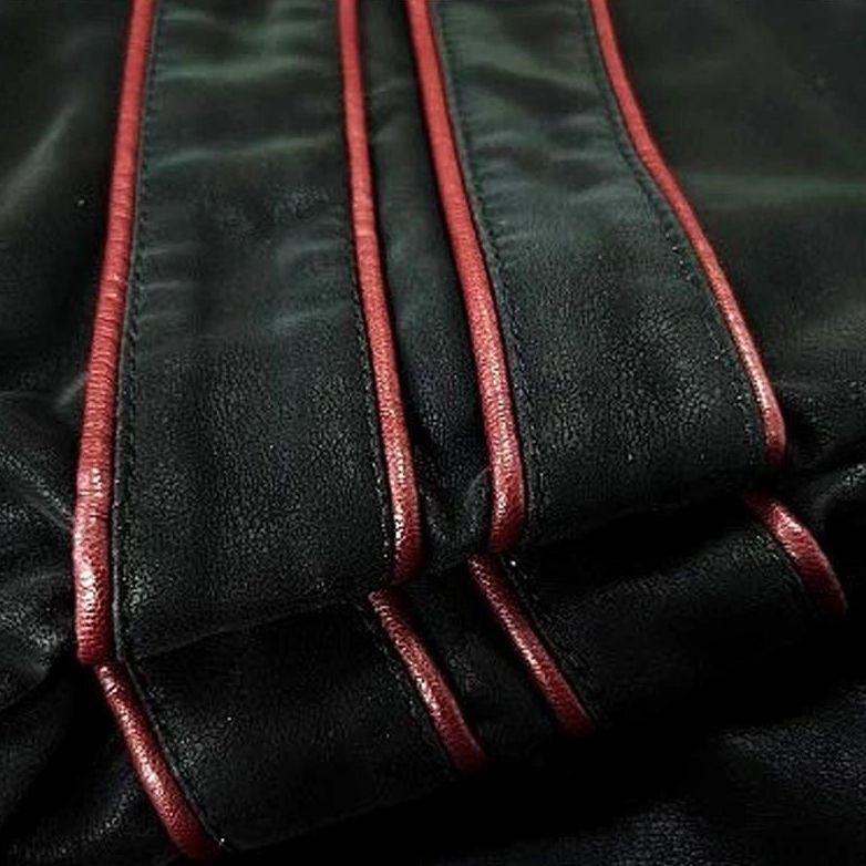 Titanium Rogue Leather Jacket - Hugh-Black-S-State of Style