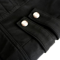 Titanium Rogue Leather Jacket - Hugh-Black-S-State of Style