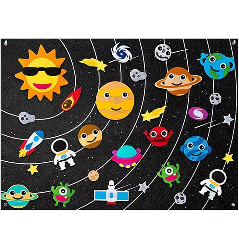 Toddler Felt Board - FantasyFelt-Space-State of Style