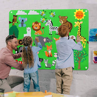 Toddler Felt Playboard - FeltAdventure-Farm-State of Style