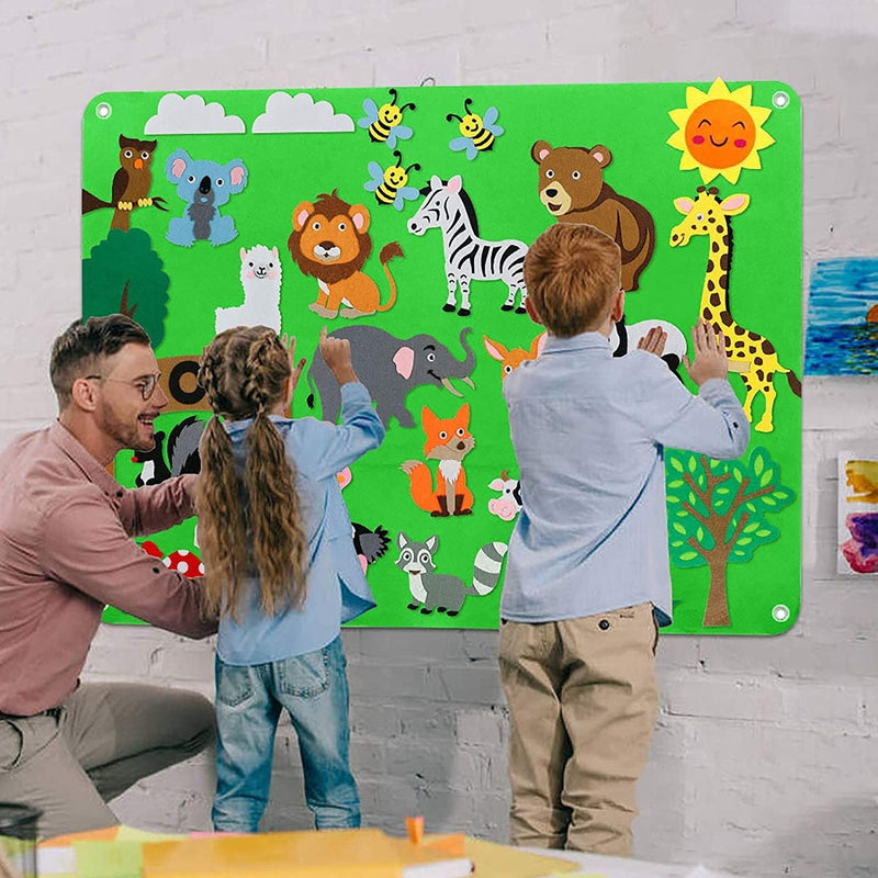 Toddler Felt Playboard - FeltAdventure-Farm-State of Style