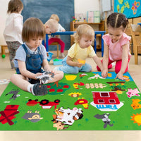 Toddler Felt Playboard - FeltAdventure-Farm-State of Style