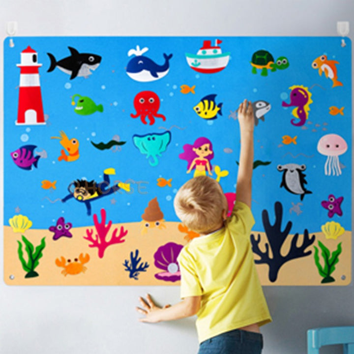 Toddler Felt Playboard - FeltAdventure-Farm-State of Style