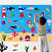 Toddler Felt Playboard - FeltAdventure-Underwater world-State of Style