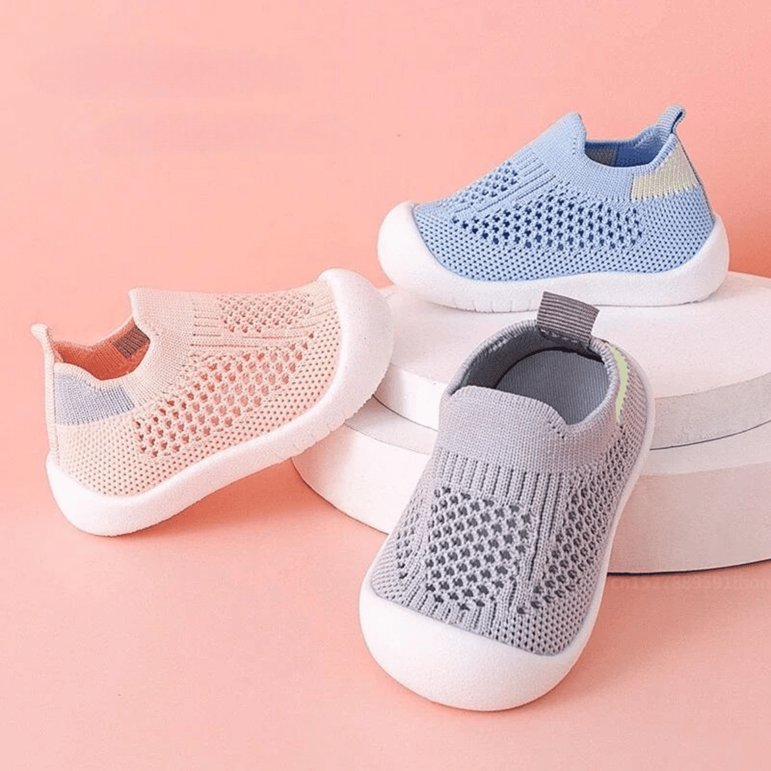 Toddler shoes - PlayStep Sneakers-Grey-13 (9-12 months)-State of Style