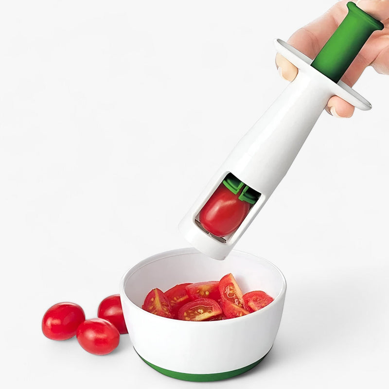 Tomato Slicer for Effortless Fruit Preparation - CherryMate-State of Style