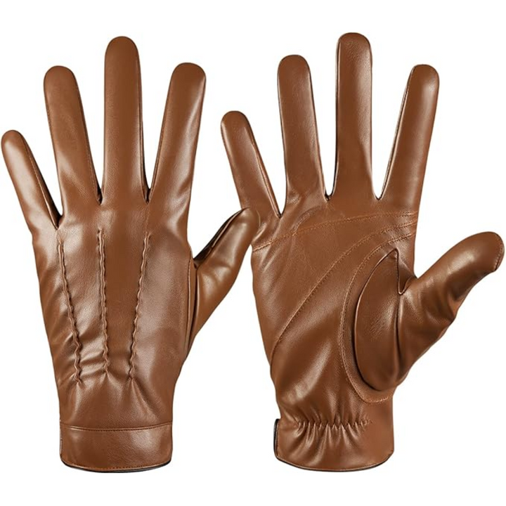 Touchscreen Winter Gloves with Cashmere Lining - Julien-Coffee-S-State of Style