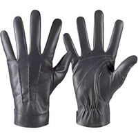 Touchscreen Winter Gloves with Cashmere Lining - Julien-Grey-S-State of Style
