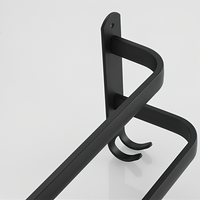 Towel Holder with Hooks - DrySpace-2 rods-40 cm-State of Style