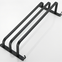 Towel Holder with Hooks - DrySpace-2 rods-40 cm-State of Style