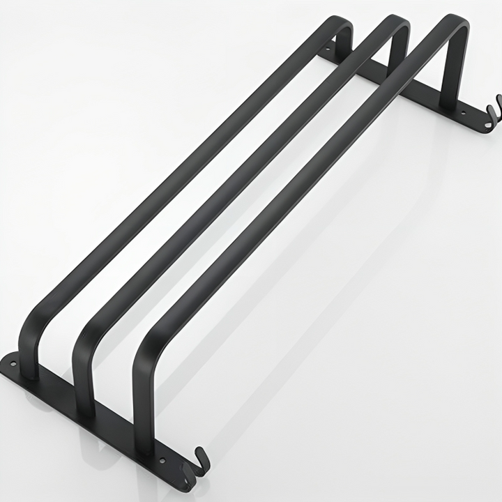 Towel Holder with Hooks - DrySpace-2 rods-40 cm-State of Style