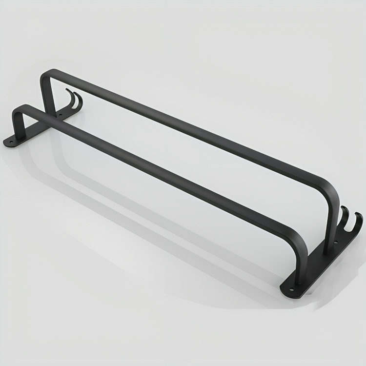 Towel Holder with Hooks - DrySpace-2 rods-40 cm-State of Style