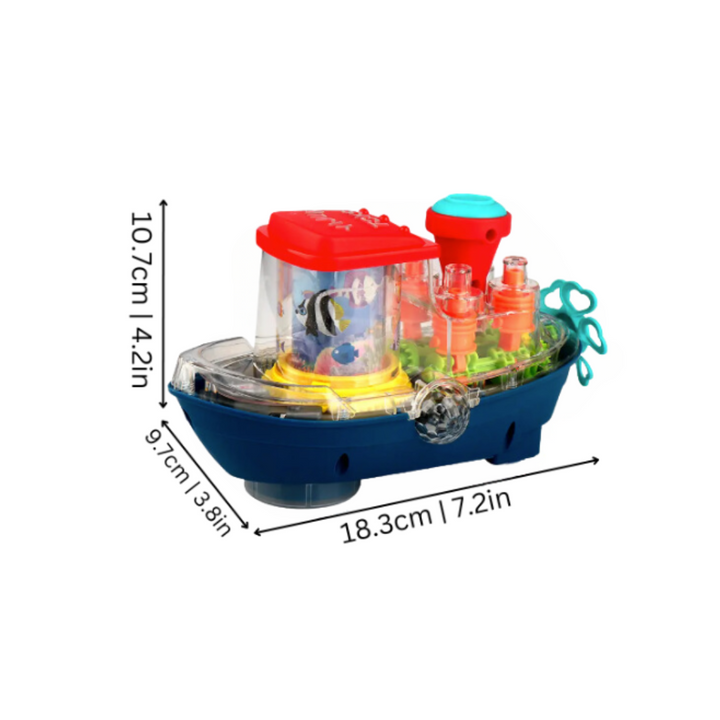 Toy Car With Music - SoundRacer-Boat-State of Style