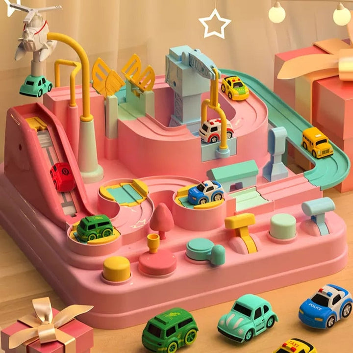 Toy Race Track - TurboCity-Emerald blue-State of Style
