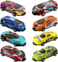 Toy Stunt Car - TurboStunt Racers-4 + 4 FREE-State of Style