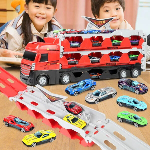 Toy Transporter with Cars - MegaTransporter-State of Style