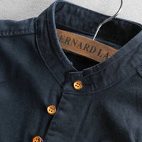 Traditional Japanese Men’s Blouse - Yuki-Blue-M-State of Style